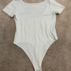 American Eagle Outfitters White Bodysuit One Piece